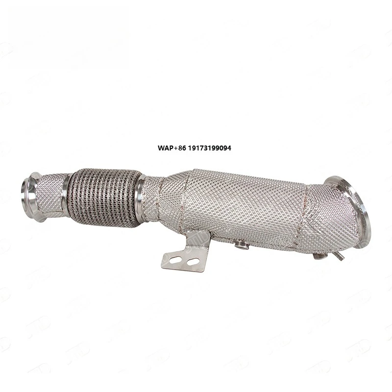 High Performance Stainless Steel Downpipe for B58 3.0T Engine - Front Pipe with Ball Joint Connection High Flow Cat Option
High Performance Stainless Steel Downpipe for B58 3.0T Engine - Front Pipe with Ball Joint Connection High Flow Cat Option
