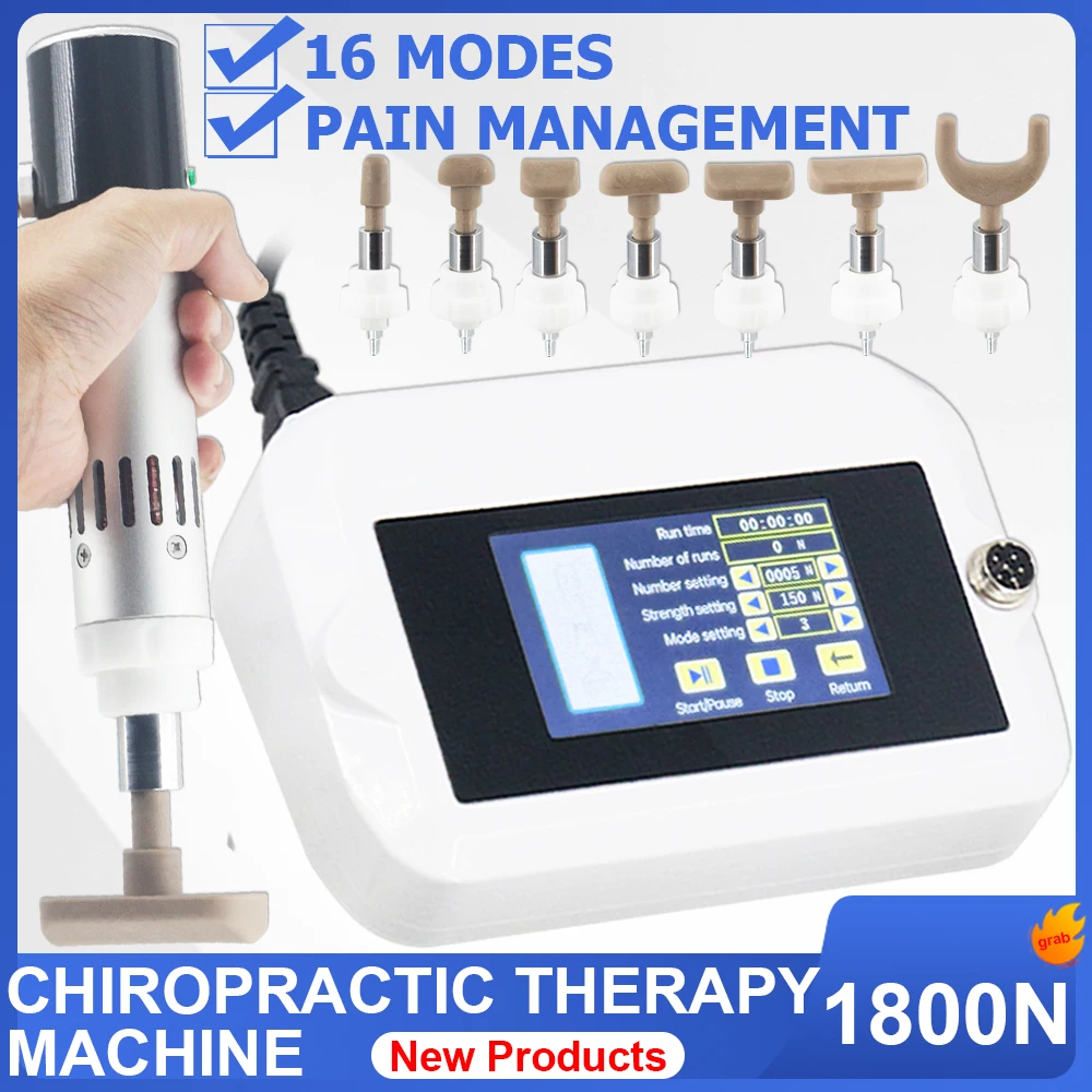 Electric Correction Gun 10Heads Touch Screen Spinal Chiropractic Adjusting Tools Impulse Spine Cervical Back Massager 1800N New
Electric Correction Gun 10Heads Touch Screen Spinal Chiropractic Adjusting Tools Impulse Spine Cervical Back Massager 1800N New