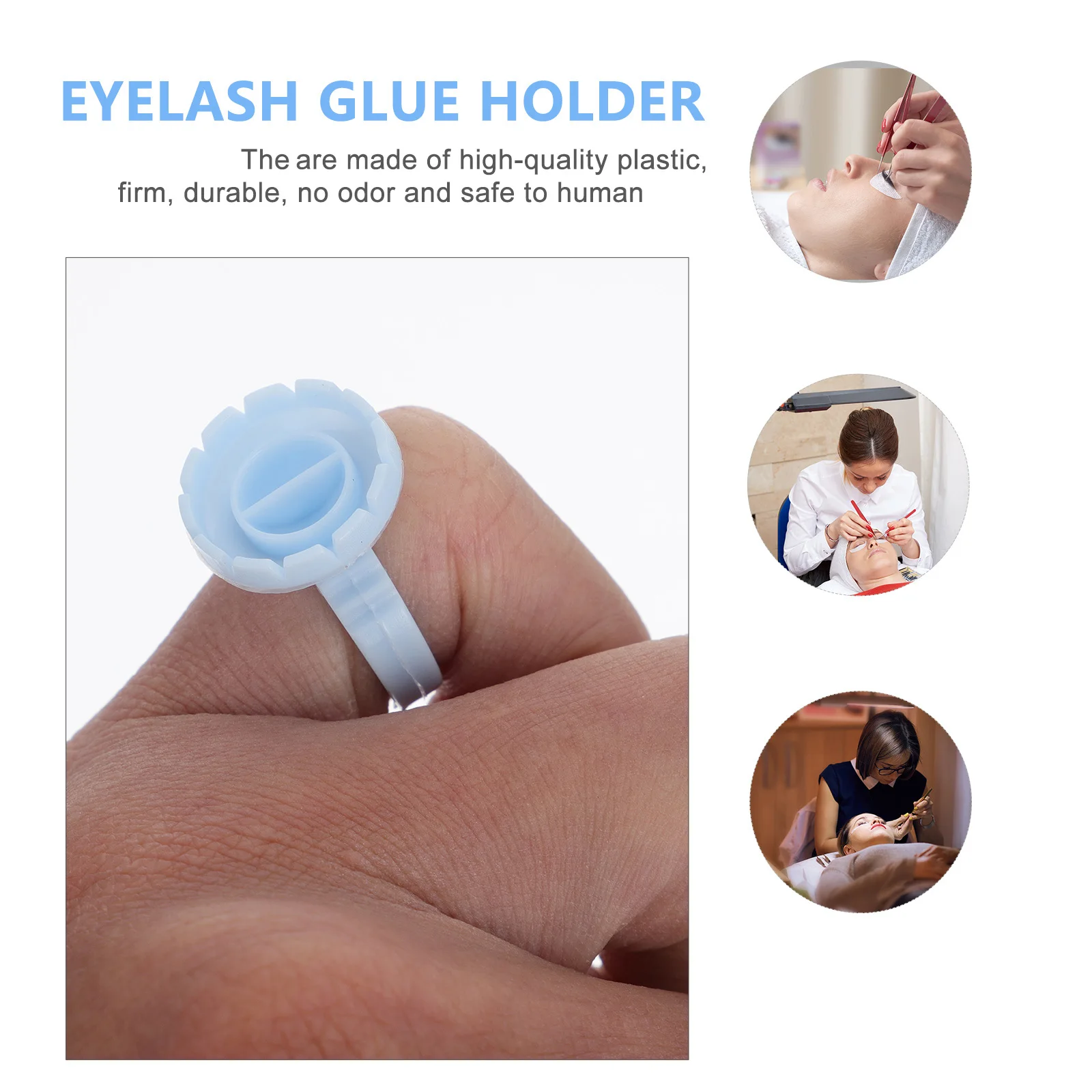 200 Pcs Eyelash Glue Ring Disposable Extension Cup Volume Holder Professional Beauty Tool Lash Adhesive
200 Pcs Eyelash Glue Ring Disposable Extension Cup Volume Holder Professional Beauty Tool Lash Adhesive