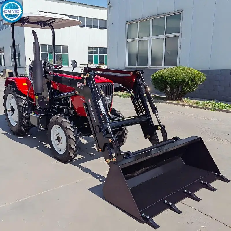 CNMC 4x4 Wheel Tractor High Efficiency 25HP Tractor With Bucket Customization Compact Type CE Certified Farm Use Made In China
CNMC 4x4 Wheel Tractor High Efficiency 25HP Tractor With Bucket Customization Compact Type CE Certified Farm Use Made In China
