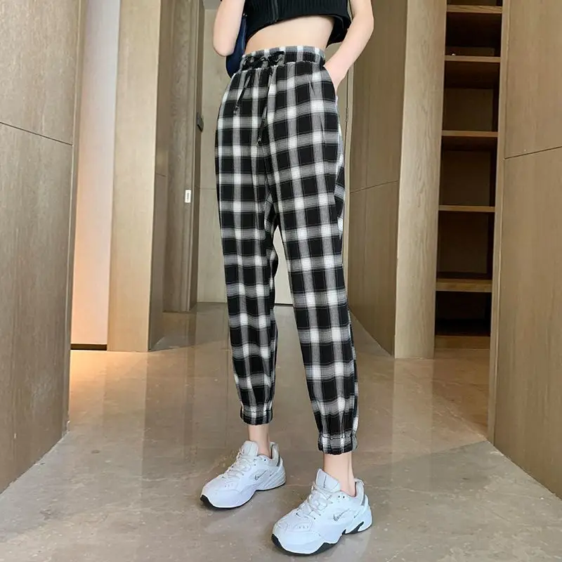 Plaid Ice Silk Woman Trousers Xxl Cotton Vintage Comfortable Stretch Aesthetic All Medium 90s Slacks G Summer Pants For Women
Plaid Ice Silk Woman Trousers Xxl Cotton Vintage Comfortable Stretch Aesthetic All Medium 90s Slacks G Summer Pants For Women