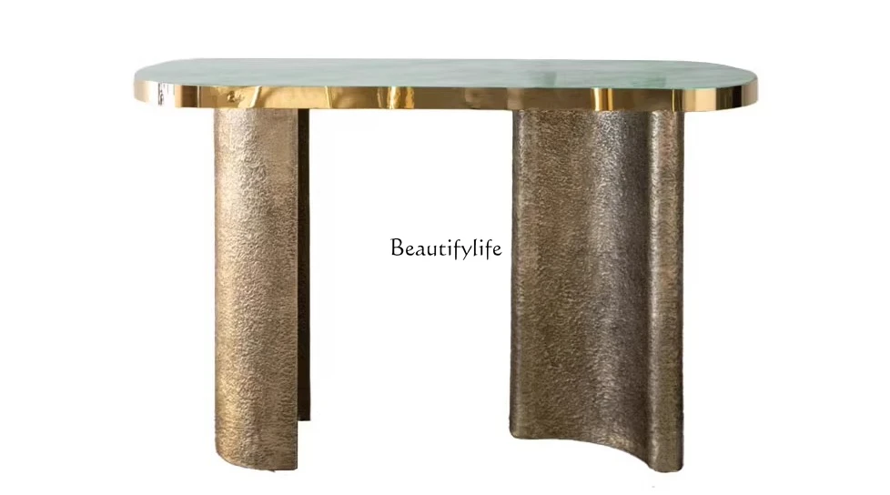 Light Luxury Artistic Marble Modern Minimalist Stainless Steel High-End Elegant Luxurious Entrance
Light Luxury Artistic Marble Modern Minimalist Stainless Steel High-End Elegant Luxurious Entrance