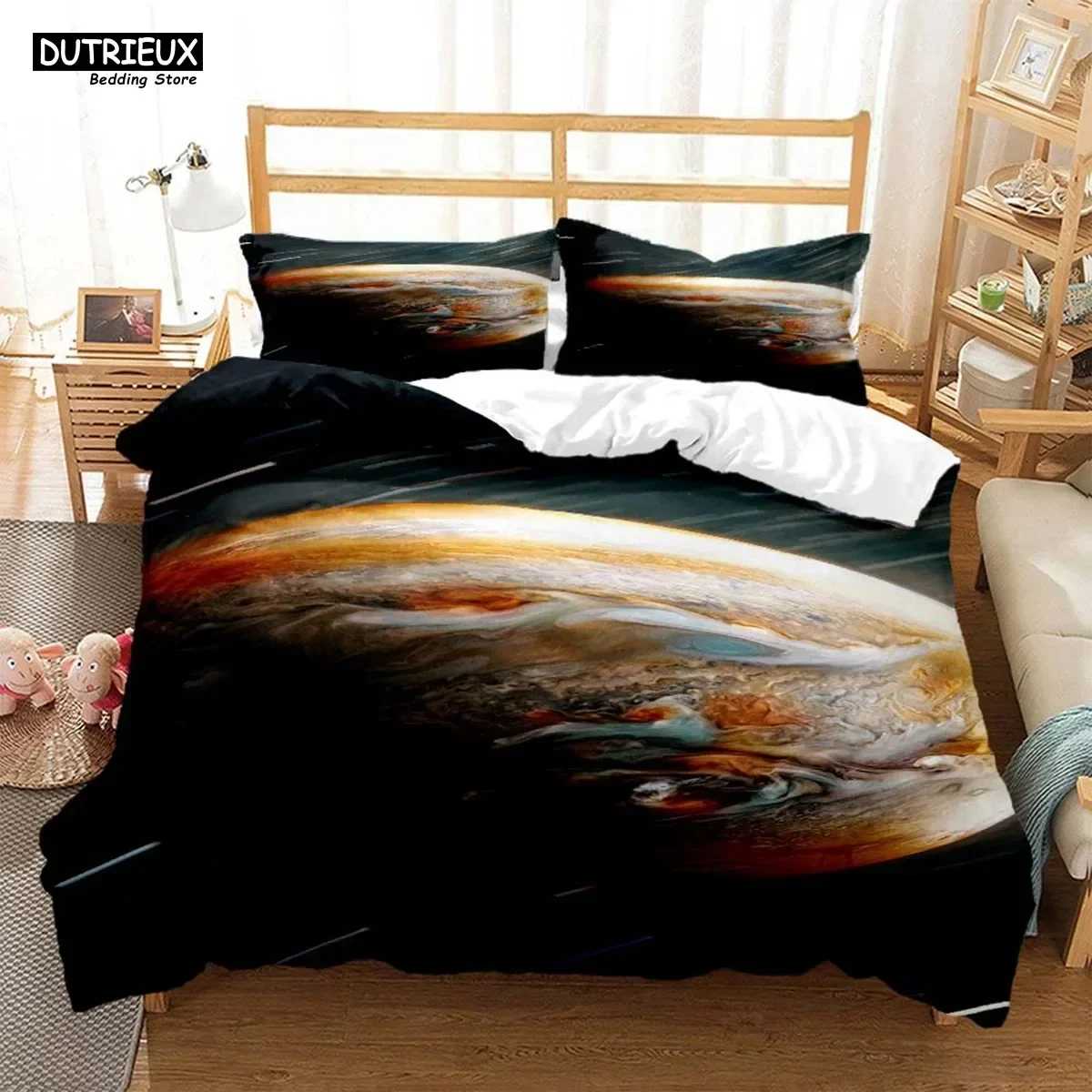 Space Star Printed Polyester Comfortable Duvet Quilt Cover Pillowcase Bedding Set Children Bedroom Decoration Home Textile
Space Star Printed Polyester Comfortable Duvet Quilt Cover Pillowcase Bedding Set Children Bedroom Decoration Home Textile