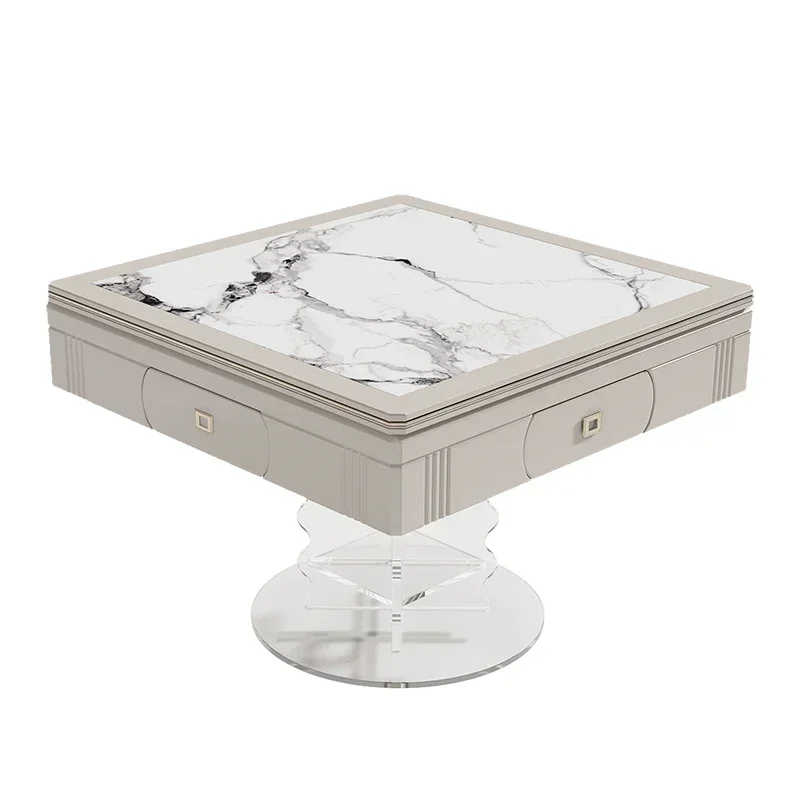 Автоматический легкий роскошный стол для маджонга и обеденный стол, встроенный многофункциональный стол двойного назначения для небольшой квартиры 
Автоматический легкий роскошный стол для маджонга и обеденный стол, встроенный многофункциональный стол двойного назначения для небольшой квартиры