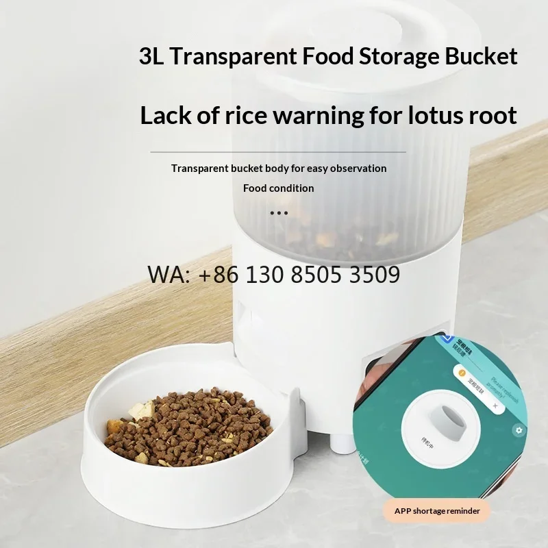 New Series Automatic Dog Cat Smart Water Feeder Timed Delivery Button Control Portable Design 3L Capacity Waterproof Plastic
New Series Automatic Dog Cat Smart Water Feeder Timed Delivery Button Control Portable Design 3L Capacity Waterproof Plastic