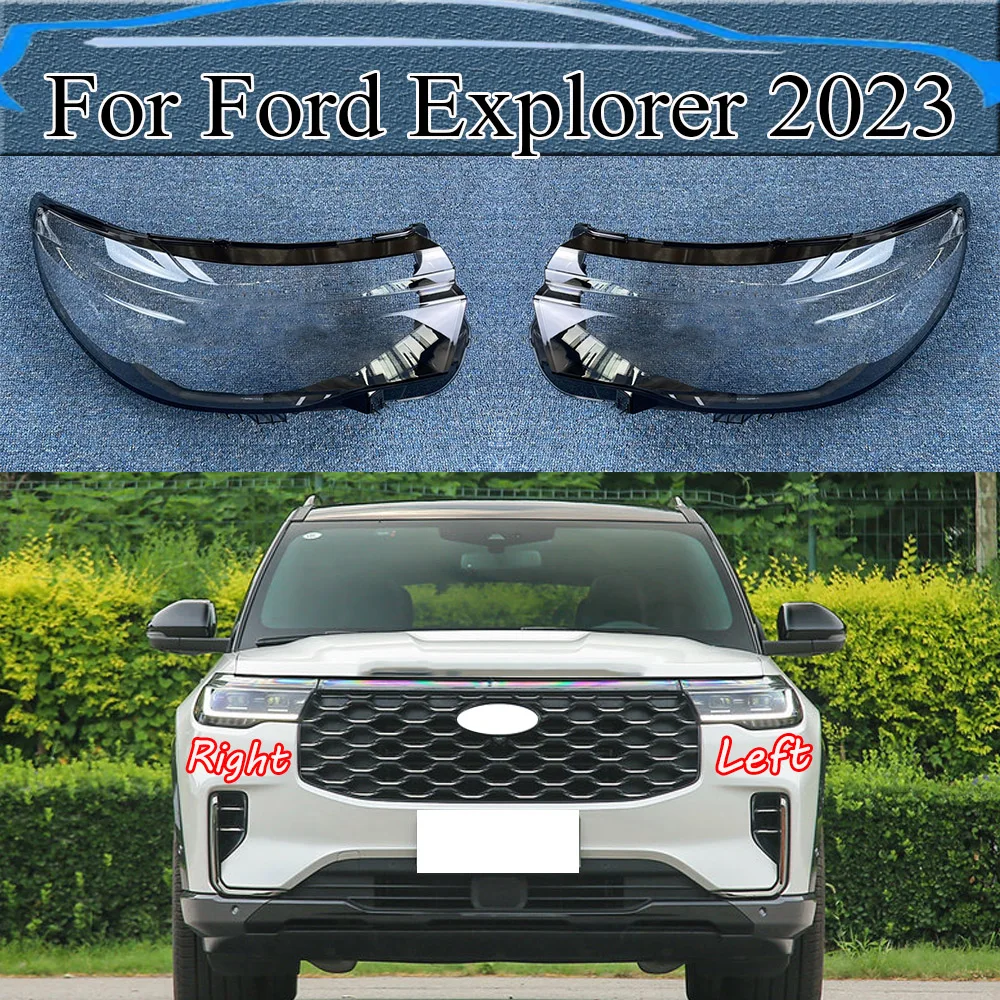 For Ford Explorer 2023 Car Accessories Transparent Lampshade Headlamp Cover Lamp Shade Headlight Shell Lens Plexiglass
For Ford Explorer 2023 Car Accessories Transparent Lampshade Headlamp Cover Lamp Shade Headlight Shell Lens Plexiglass