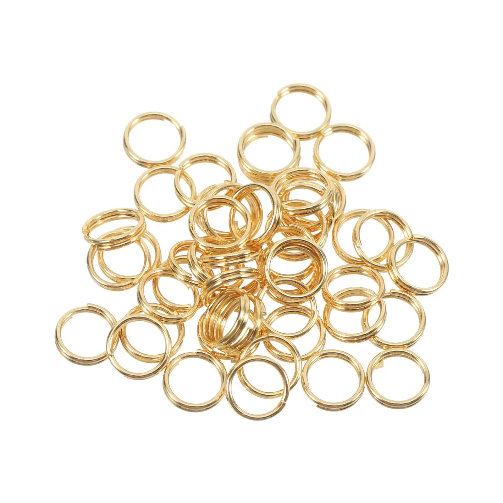 50pcs Stainless Steel Double Circle Key Rings Easy to Use for DIY Jewelry Making Charms Crafts Secure Connection Split Rings
50pcs Stainless Steel Double Circle Key Rings Easy to Use for DIY Jewelry Making Charms Crafts Secure Connection Split Rings