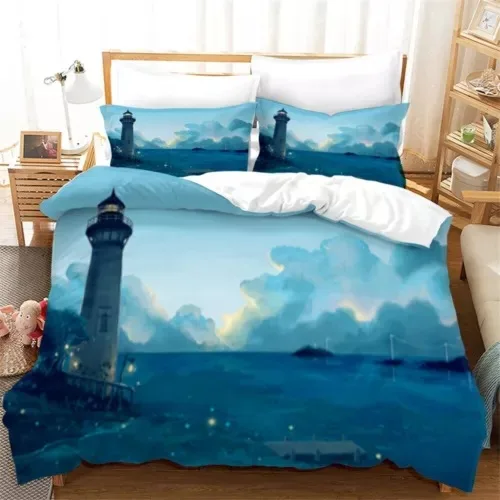 Lighthouse Duvet Cover Bedding Decoration Gift First Choice Suitable for Children Boys Girls and Adults Soft Warm and Breathable
Lighthouse Duvet Cover Bedding Decoration Gift First Choice Suitable for Children Boys Girls and Adults Soft Warm and Breathable