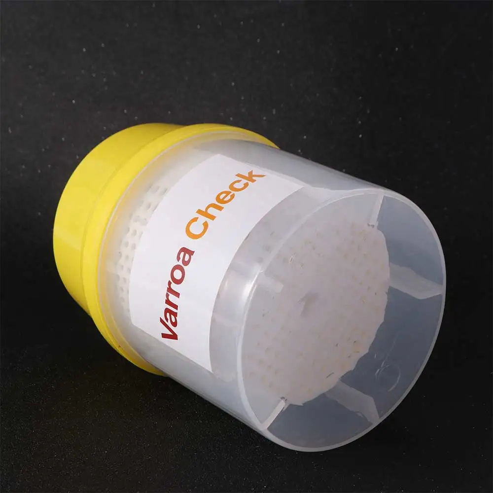 Plastic Beehive Varroa Mites Check Test Bottle Durable Efficient Mite Removal Tool Dedicated Beekeeping Mite Detection Boxs Bees
Plastic Beehive Varroa Mites Check Test Bottle Durable Efficient Mite Removal Tool Dedicated Beekeeping Mite Detection Boxs Bees