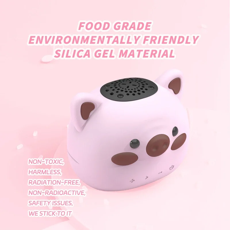 Mini Pocket Bluetooth Speaker Cute Cartoon Pig Wireless Soundbar Loudspeaker IP65 Waterproof TWS Stereo Music Box TF Card Player
Mini Pocket Bluetooth Speaker Cute Cartoon Pig Wireless Soundbar Loudspeaker IP65 Waterproof TWS Stereo Music Box TF Card Player