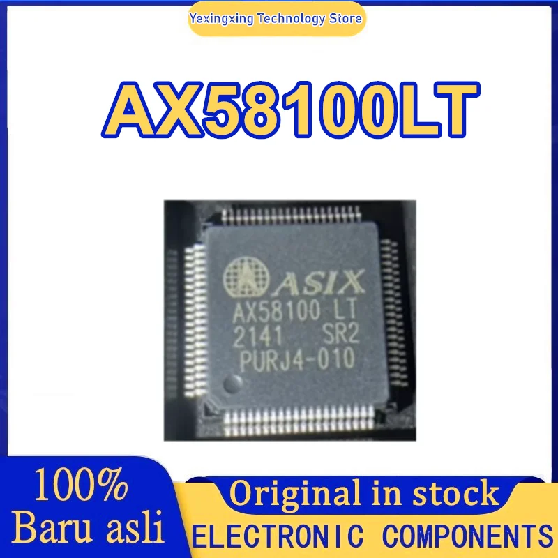 AX58100LT AX58100 AX58100LT QFP-80 IC чип 100% новый оригинал на складе
AX58100LT AX58100 AX58100LT QFP-80 IC чип 100% новый оригинал на складе