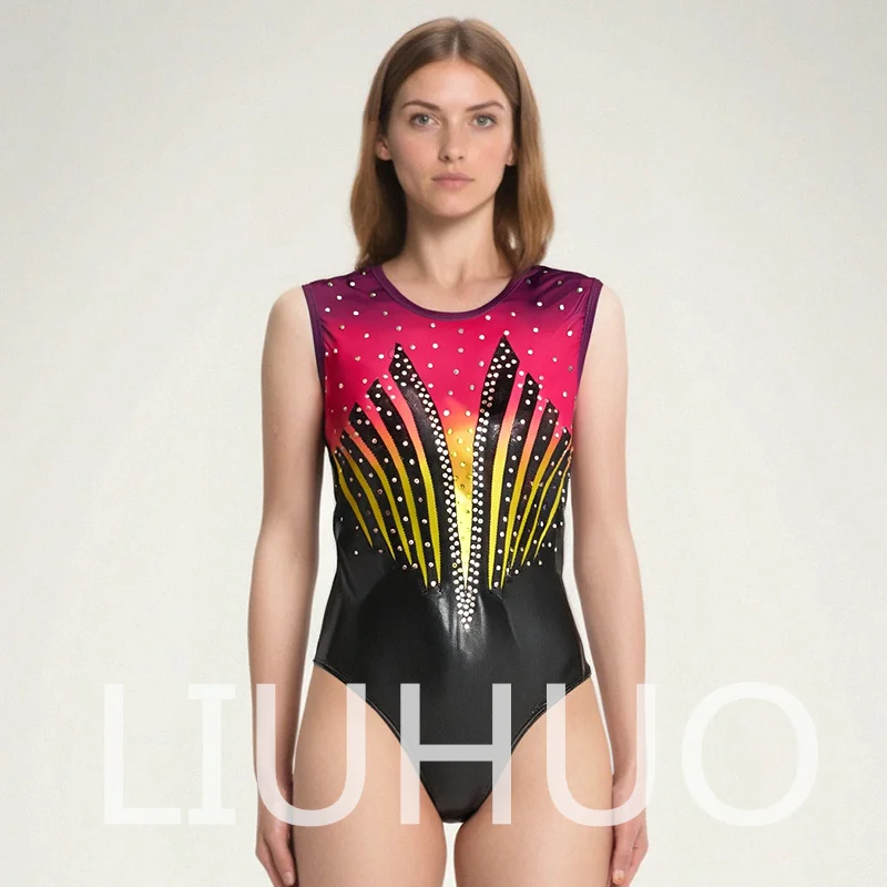 Simple Gymnastic Dress Bodybuilding Competition Female Children Performing Professional Gymnastic Suit
Simple Gymnastic Dress Bodybuilding Competition Female Children Performing Professional Gymnastic Suit