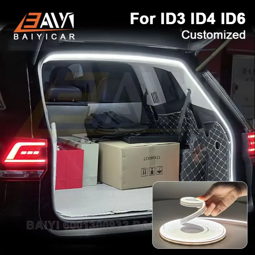 Customized For Volkswagen ID3 LED Trunk Light Car Atmosphere Light Tail Box Lighting Car Modification Parts Interior Decoration
Customized For Volkswagen ID3 LED Trunk Light Car Atmosphere Light Tail Box Lighting Car Modification Parts Interior Decoration