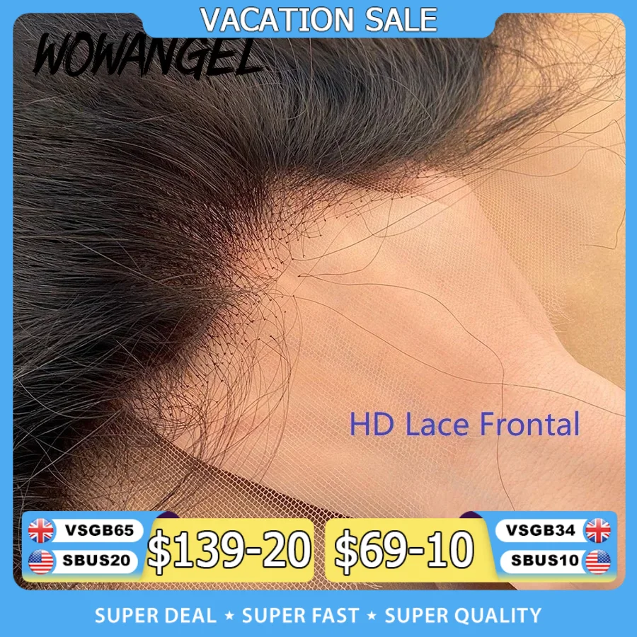 Wow Angel 13x6 HD lace Frontal Invisible HD Transparent Lace Melt Skins Straight 13x4 HD Lace Only Human Hair Remy Pre Plucked
Wow Angel 13x6 HD lace Frontal Invisible HD Transparent Lace Melt Skins Straight 13x4 HD Lace Only Human Hair Remy Pre Plucked