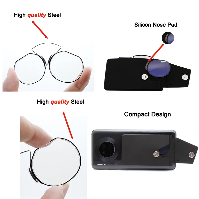 Square-shaped minimalist stainless steel glasses suitable for both men and women, featuring fashionable design and without legs, 
Square-shaped minimalist stainless steel glasses suitable for both men and women, featuring fashionable design and without legs,