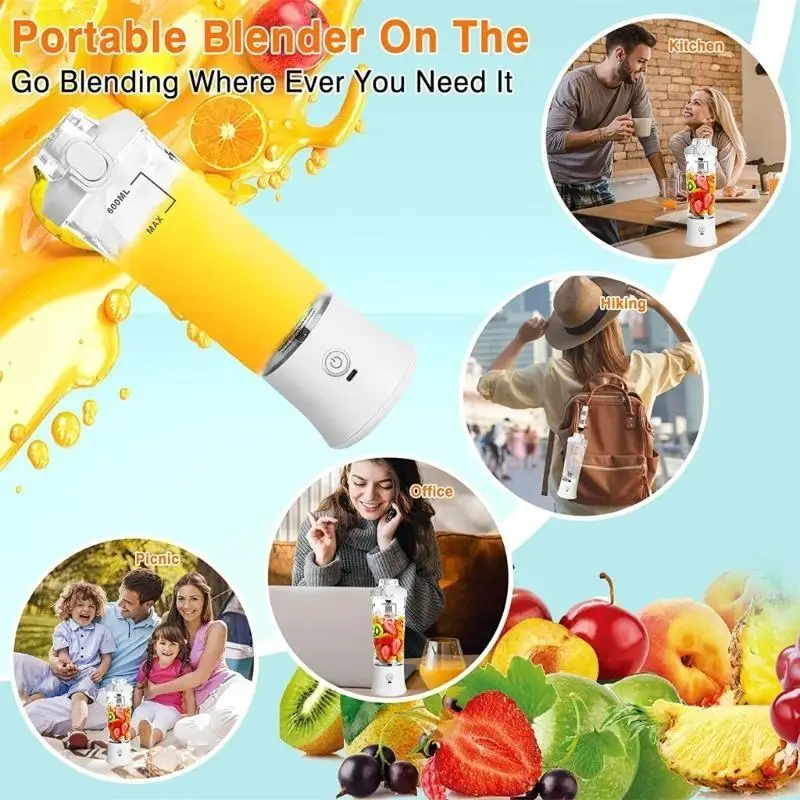 D0AB Portable Small Size Mini Mixer Rechargeable Fruit Juicer IPX7
D0AB Portable Small Size Mini Mixer Rechargeable Fruit Juicer IPX7