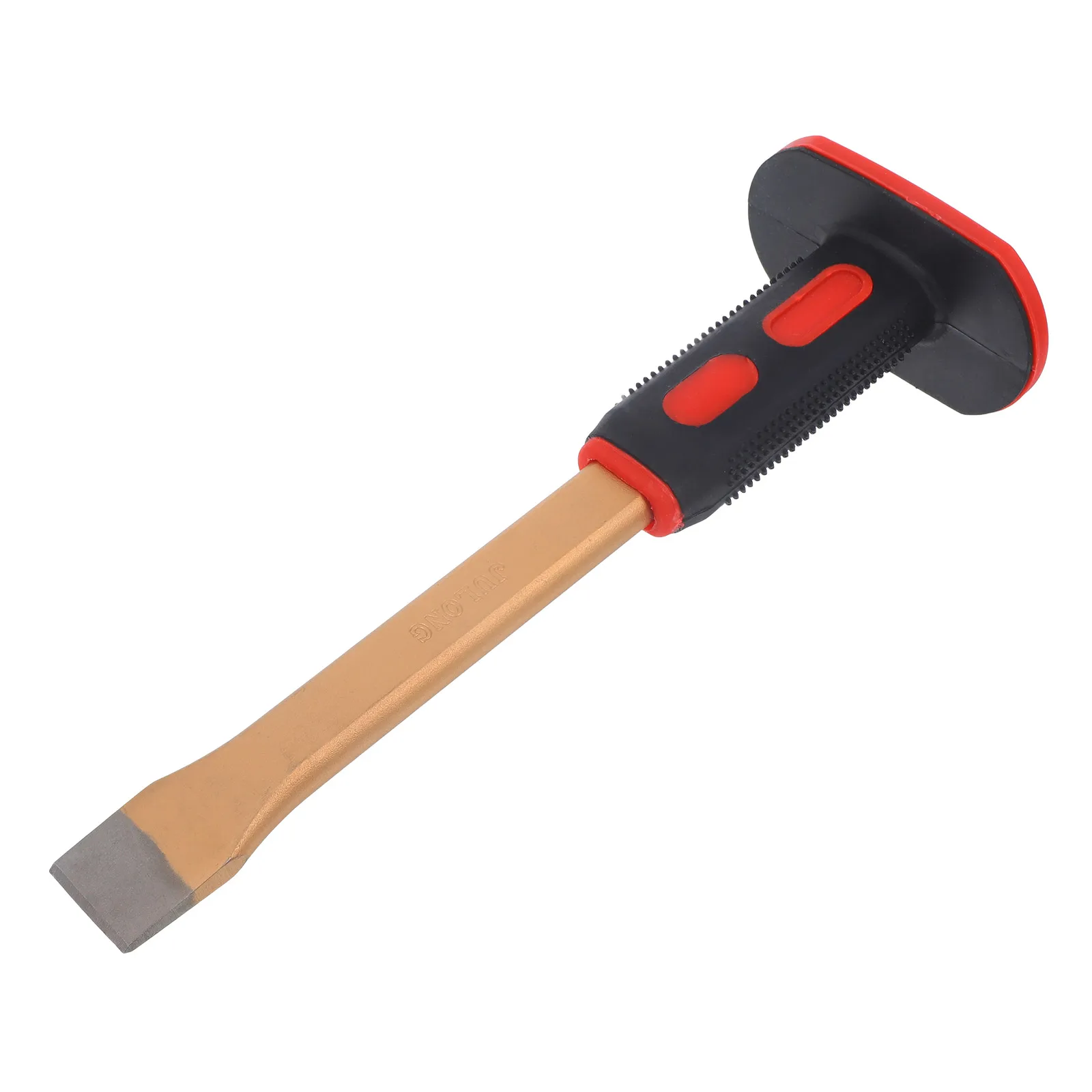 Tungsten Steel Alloy Stone Chisel 300mm Flat Tip Masonry Tools Hand Guard Concrete Brick Splitting Manual Chisel For Woodworking
Tungsten Steel Alloy Stone Chisel 300mm Flat Tip Masonry Tools Hand Guard Concrete Brick Splitting Manual Chisel For Woodworking