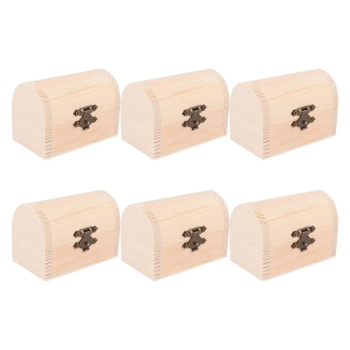 6 Pcs Wooden Storage Case Jewelry Box for Earrings Necklace Bracelets Brooch Hair Clip DIY Gift Women Girls Long Lasting
6 Pcs Wooden Storage Case Jewelry Box for Earrings Necklace Bracelets Brooch Hair Clip DIY Gift Women Girls Long Lasting
