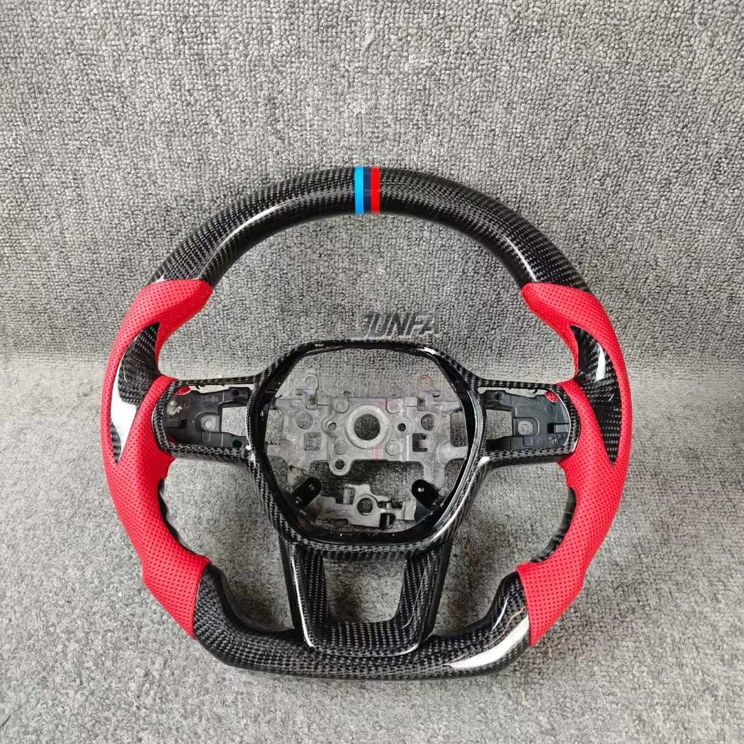 Personalized for the 11th Generation Honda Civic Carbon Fiber Steering Wheel, Honda Integra Red Leather Sports Steering Wheel
Personalized for the 11th Generation Honda Civic Carbon Fiber Steering Wheel, Honda Integra Red Leather Sports Steering Wheel