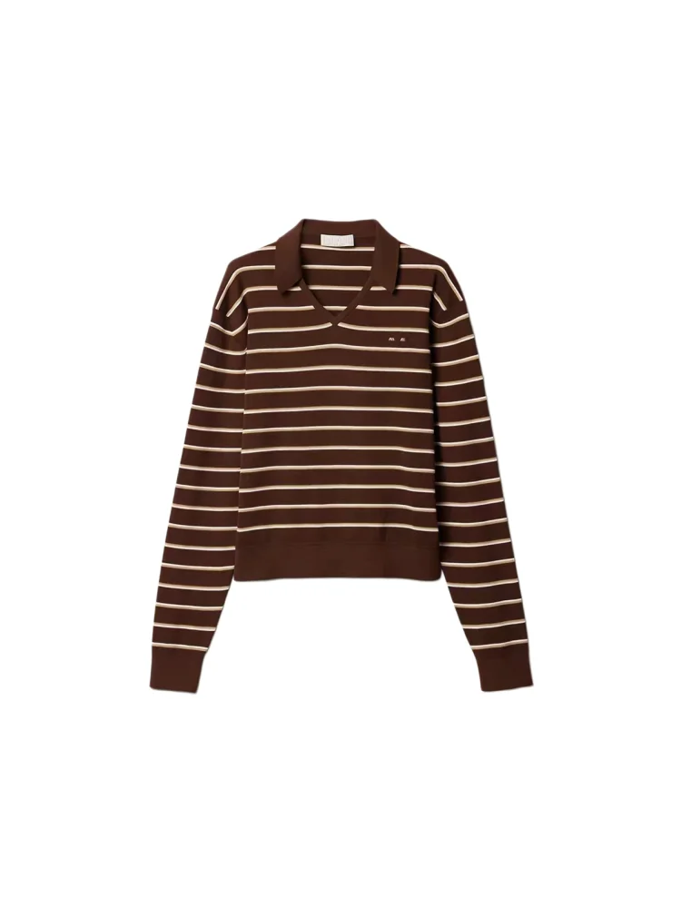 South Oil Fashion 2026 Summer New Letter Embroidered Color Block Striped Long Sleeve Knitted Casual Versatile Sweater
South Oil Fashion 2026 Summer New Letter Embroidered Color Block Striped Long Sleeve Knitted Casual Versatile Sweater