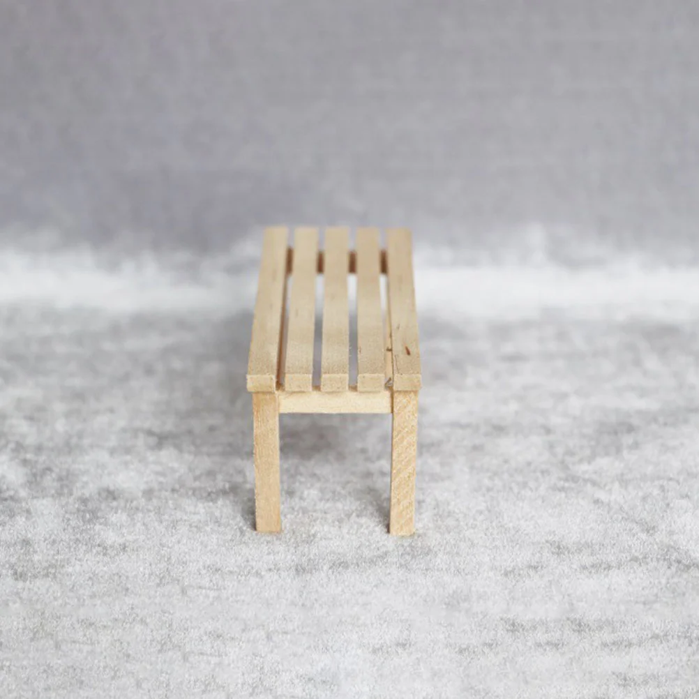 Miniature Dollhouse Bench Model Chairs for outside Outdoor Tools Decoration Furniture
Miniature Dollhouse Bench Model Chairs for outside Outdoor Tools Decoration Furniture