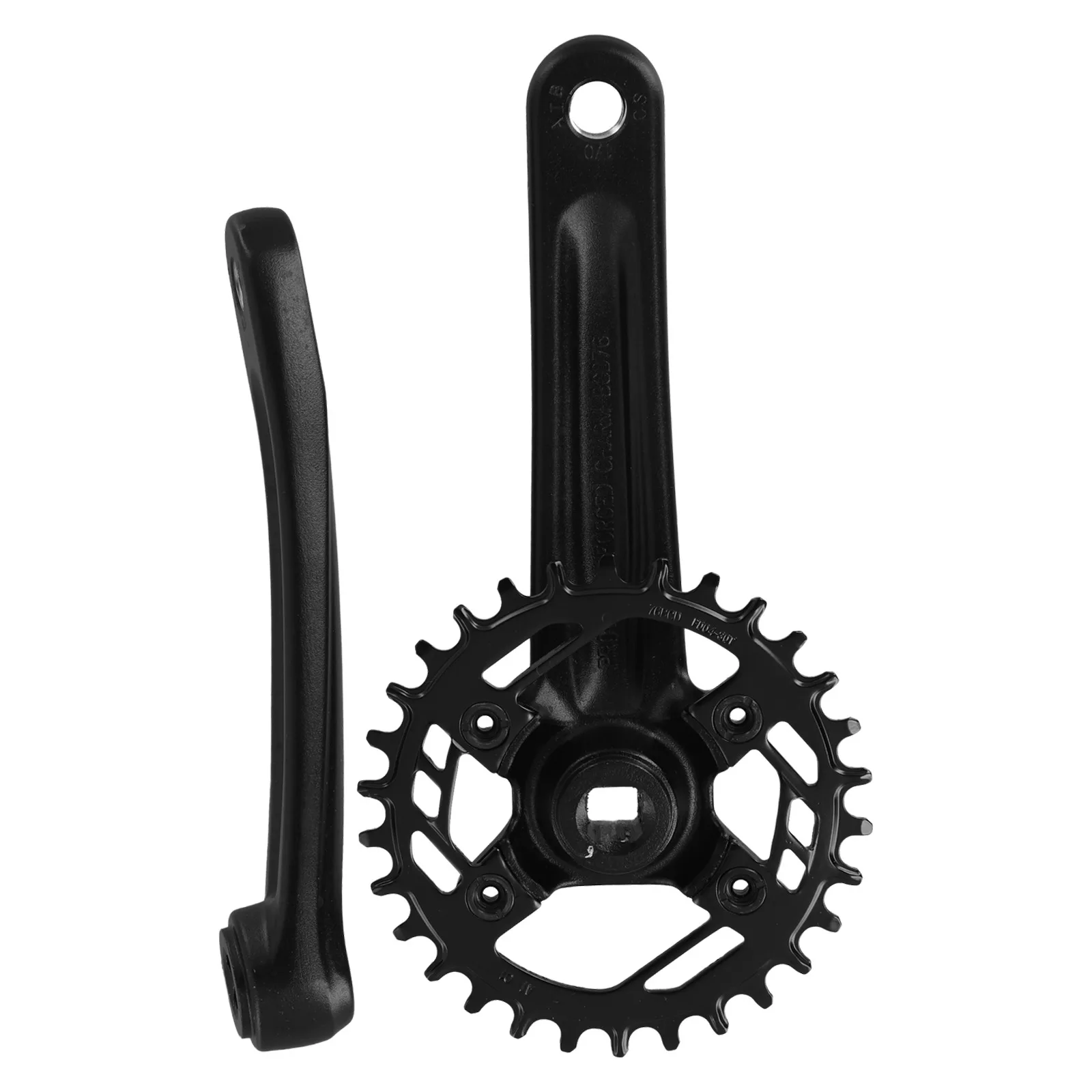 1 Kit Crankset Bike Crankset 30T Single Speed Chainring 170mm Square Hole For Electric Bicycle Aluminum Alloy Crank Accessories
1 Kit Crankset Bike Crankset 30T Single Speed Chainring 170mm Square Hole For Electric Bicycle Aluminum Alloy Crank Accessories