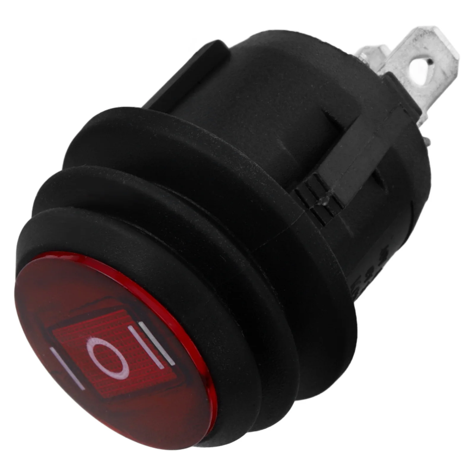 Waterproof SPDT Rocker Switch for Car Boat 3 Pin Terminals On Red Button Snap In Round Toggle Easy Install Fits 20mm Hole
Waterproof SPDT Rocker Switch for Car Boat 3 Pin Terminals On Red Button Snap In Round Toggle Easy Install Fits 20mm Hole