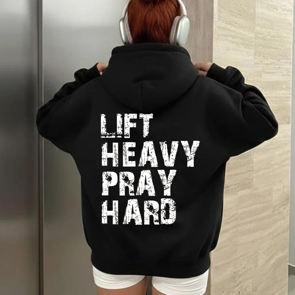 Lift Heavy Pray Hard Hoodie Christ Gym Buddy Shirt for Christian Mom Boho Christian Hoodied Unisex Long Sleeves Hoodies
Lift Heavy Pray Hard Hoodie Christ Gym Buddy Shirt for Christian Mom Boho Christian Hoodied Unisex Long Sleeves Hoodies