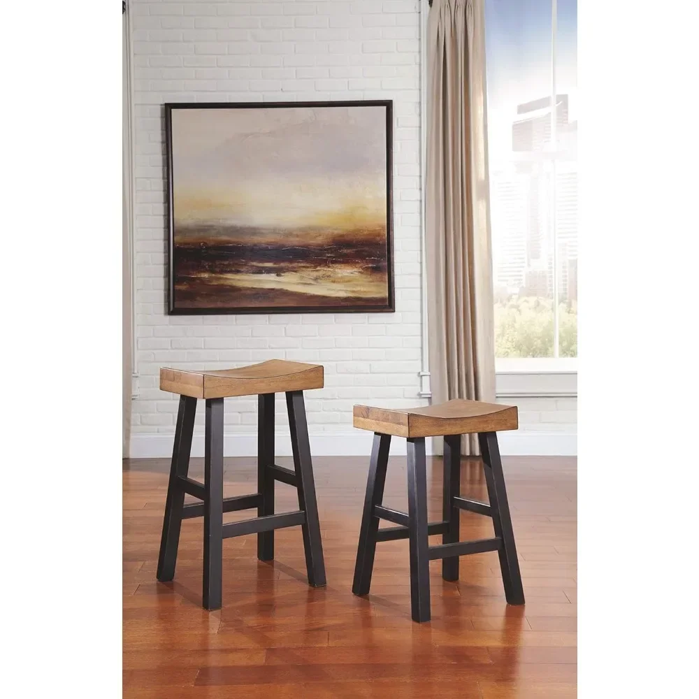 Bar Stool Signature Design 30.63" Bar Height Saddle Bar Stool, 2 Pieces, Bitone Brown
Bar Stool Signature Design 30.63" Bar Height Saddle Bar Stool, 2 Pieces, Bitone Brown