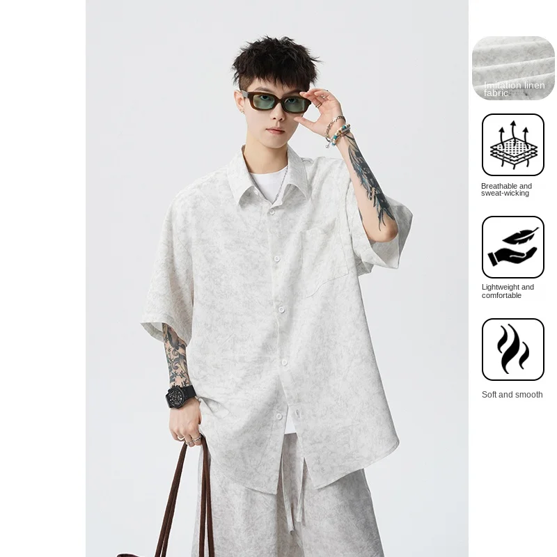 Men's Shirts New Linen Tie Dye Old Money Aesthetic Breathable Short Sleeve Summer Casual Lightweight Comfortable Vintage Premium
Men's Shirts New Linen Tie Dye Old Money Aesthetic Breathable Short Sleeve Summer Casual Lightweight Comfortable Vintage Premium