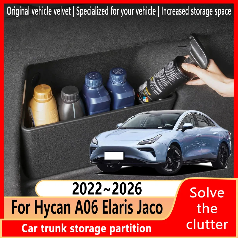 For Hycan A06 Elaris Jaco 2022~2026 Thickening Trunk Storage Partition Multifunction Storage Auto Interior Parts Car Accessorie
For Hycan A06 Elaris Jaco 2022~2026 Thickening Trunk Storage Partition Multifunction Storage Auto Interior Parts Car Accessorie