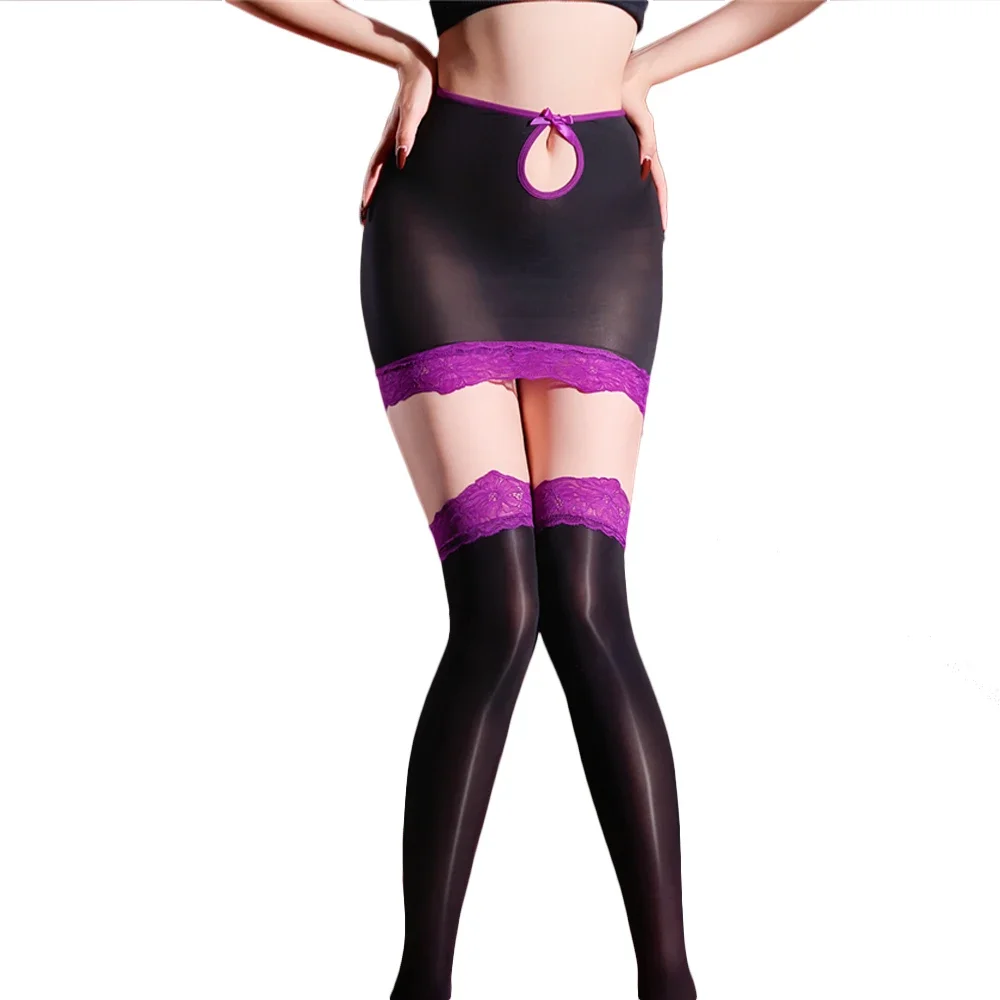 Women 2 In 1 Skirts With Stocking Sets 5D Thin Elastic Fashion Lace Package Hip Skirts Oil Shiny Glossy Stocking Patchwork
Women 2 In 1 Skirts With Stocking Sets 5D Thin Elastic Fashion Lace Package Hip Skirts Oil Shiny Glossy Stocking Patchwork