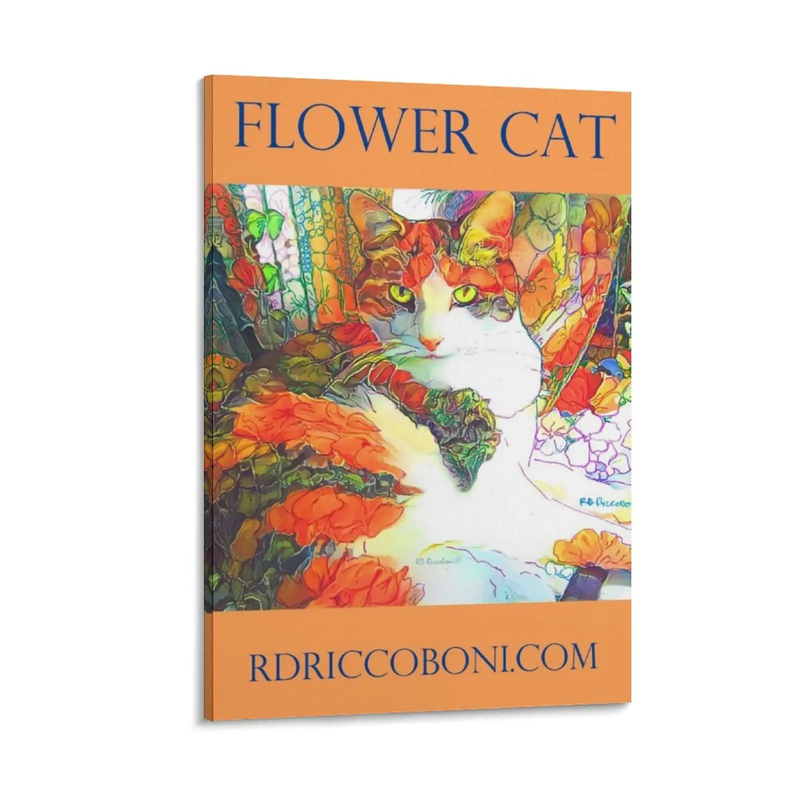Flower Cat Picture By RD Riccoboni Canvas Painting Decor for room home decors accessories wallpapers home decor Wall paintings
Flower Cat Picture By RD Riccoboni Canvas Painting Decor for room home decors accessories wallpapers home decor Wall paintings