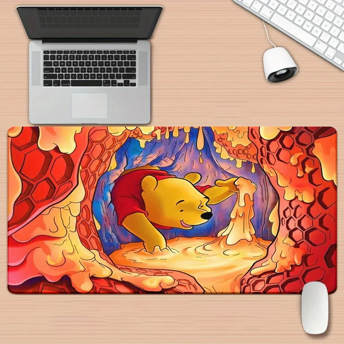 1pc Winnie the Pooh XXL Mouse Pad - Vibrant HD Printed Desk Mat with Tigger & Piglet, Multi-Functional Gaming & Office Accessory
1pc Winnie the Pooh XXL Mouse Pad - Vibrant HD Printed Desk Mat with Tigger & Piglet, Multi-Functional Gaming & Office Accessory