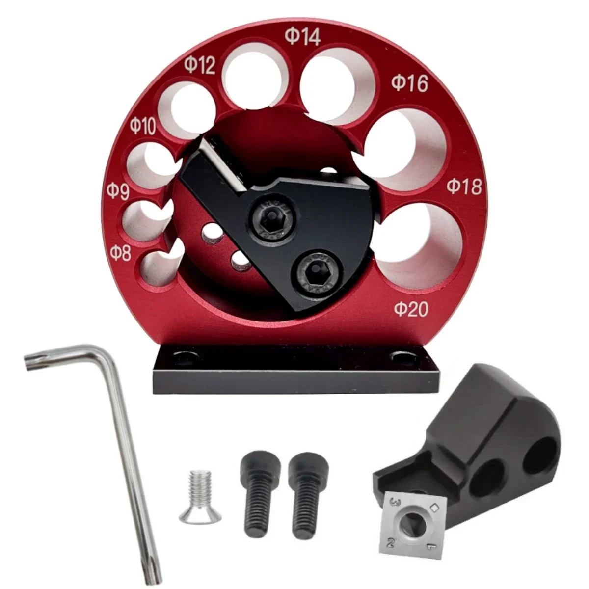 8mm-20mm 8-Holes Adjustable Dowel Maker Jig Or Carbide Blades Woodworking Electric Drill Milling Dowel Round Rod Auxiliary Tool
8mm-20mm 8-Holes Adjustable Dowel Maker Jig Or Carbide Blades Woodworking Electric Drill Milling Dowel Round Rod Auxiliary Tool