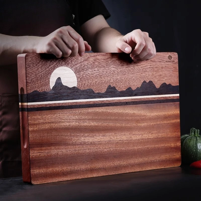 Cutting board solid wood, household, kitchen, mildew-proof cutting board, modern simplicity
Cutting board solid wood, household, kitchen, mildew-proof cutting board, modern simplicity