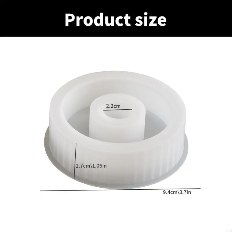 C71B Silicone Crafting Mold Distinctive Round Striped Holders Moulds Silicone Texture Suitable for Handmade Present
C71B Silicone Crafting Mold Distinctive Round Striped Holders Moulds Silicone Texture Suitable for Handmade Present