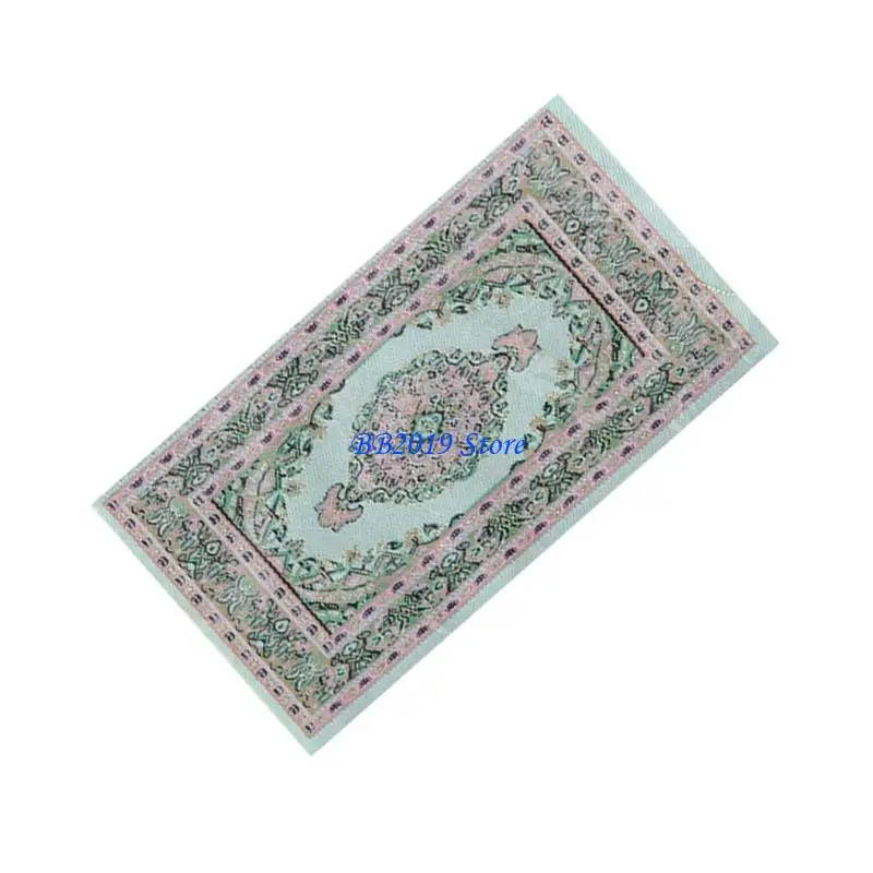 Q0KB Dollhouses Carpet with Turkish Pattern Miniature Rug for Model Scene Displaying
Q0KB Dollhouses Carpet with Turkish Pattern Miniature Rug for Model Scene Displaying