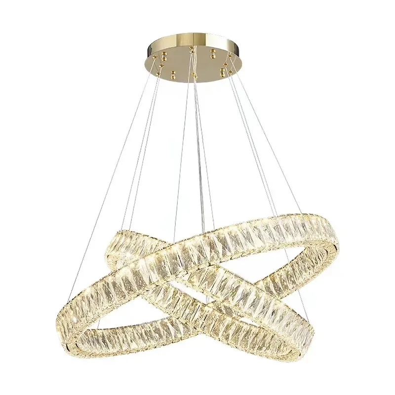 Modern simple light luxury crystal chandelier simple designer hotel lobby duplex loft villa living room dining room light
Modern simple light luxury crystal chandelier simple designer hotel lobby duplex loft villa living room dining room light