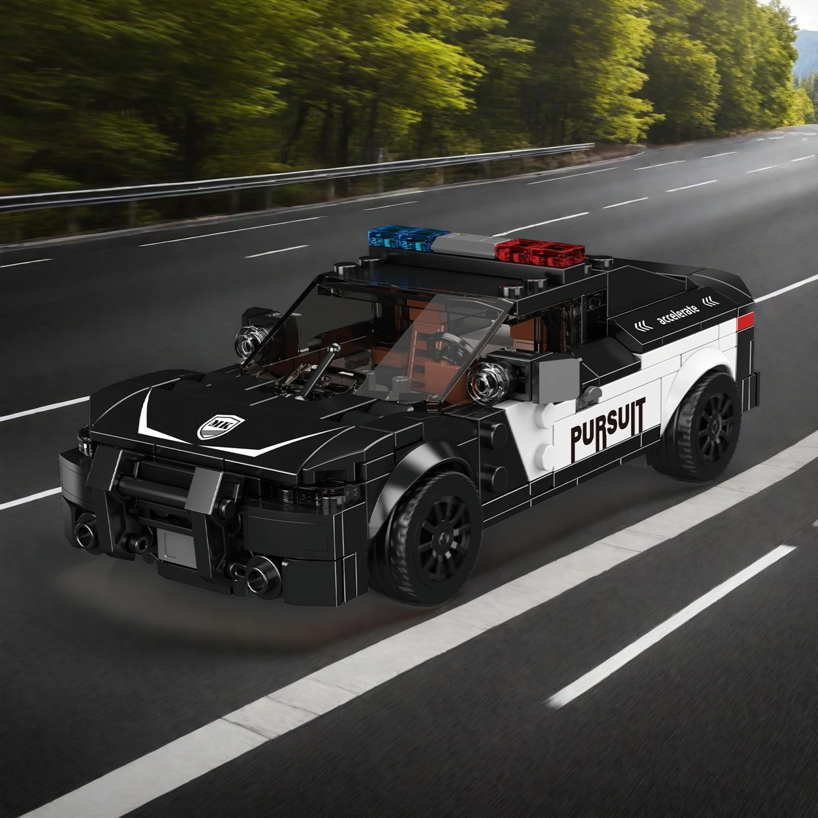 Challenge 443pcs Police Car Model Building Block Set 27098 With Display Box Assembled Vehicle Ornaments Toys Bricks Boys Gifts
Challenge 443pcs Police Car Model Building Block Set 27098 With Display Box Assembled Vehicle Ornaments Toys Bricks Boys Gifts