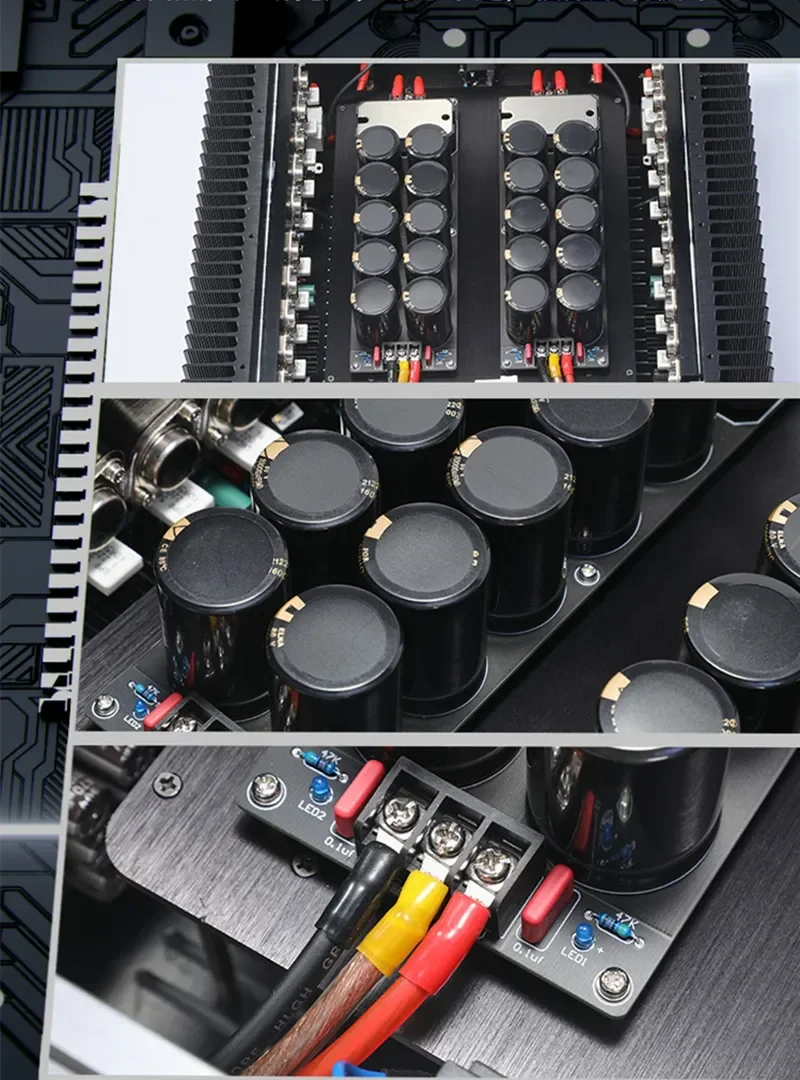 Golden Voice E505 HIFI Fever Gold Seal Tube ON MJ15024G / MJ15025G Pure Post Stage Class A Home Audio Amplifier 100W*2
Golden Voice E505 HIFI Fever Gold Seal Tube ON MJ15024G / MJ15025G Pure Post Stage Class A Home Audio Amplifier 100W*2
