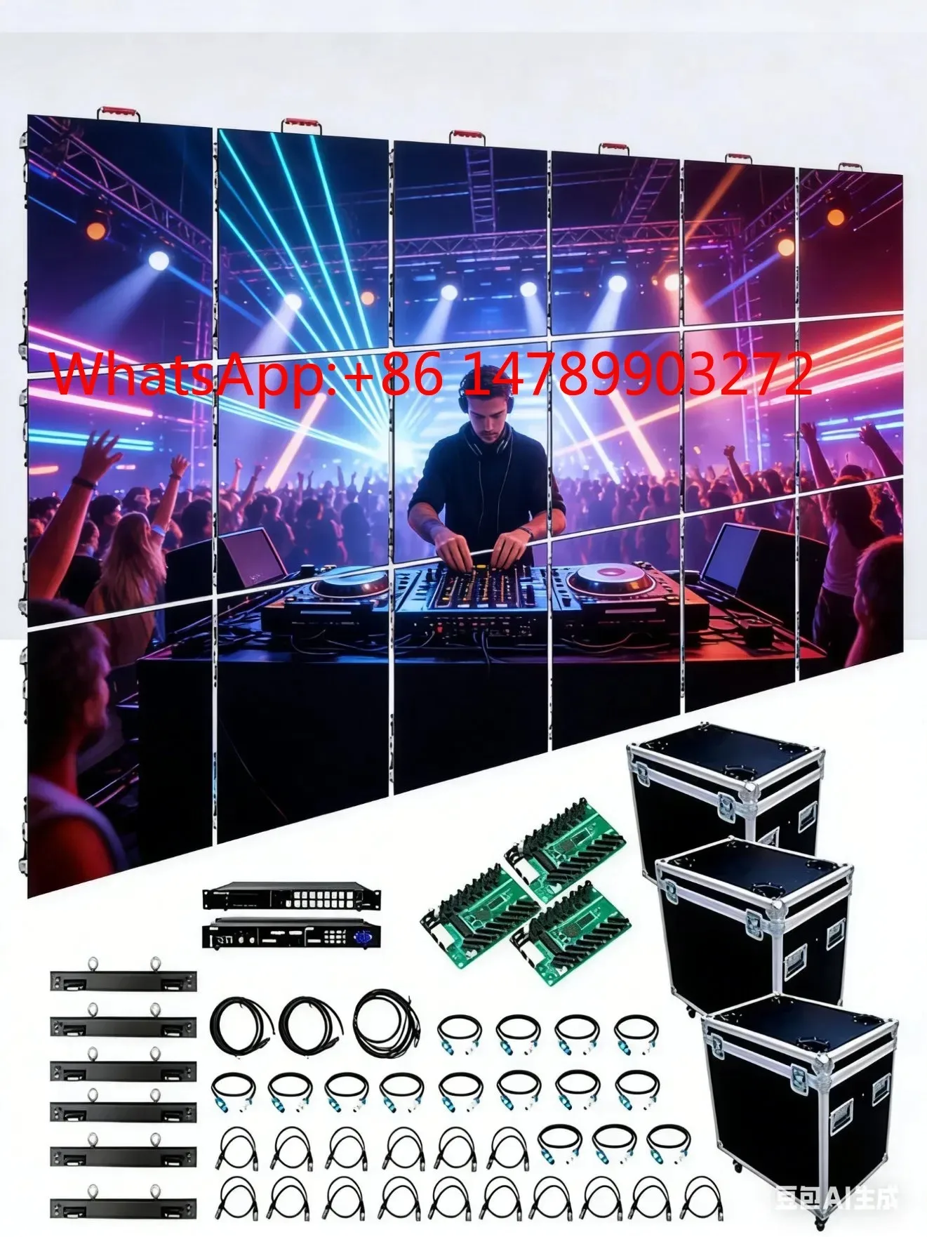 Music Stage Usage Outdoor P2.6 P2.9 P3.91 LED Screen with High Brightness 5000CD for Video Display
Music Stage Usage Outdoor P2.6 P2.9 P3.91 LED Screen with High Brightness 5000CD for Video Display