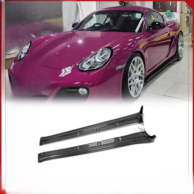 Для Porsche Cayman 987, боковая юбка из углеродного волокна EPA, боковая лопата, запасные части для модификации автомобиля 
Для Porsche Cayman 987, боковая юбка из углеродного волокна EPA, боковая лопата, запасные части для модификации автомобиля
