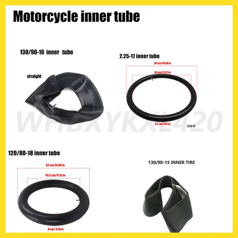 Inner Tube 80/100-14 120/90-10 120/80-18 2.25-17 2.00-17 130/90-16  for Off-Road Vehicle Motorcycle Parts
