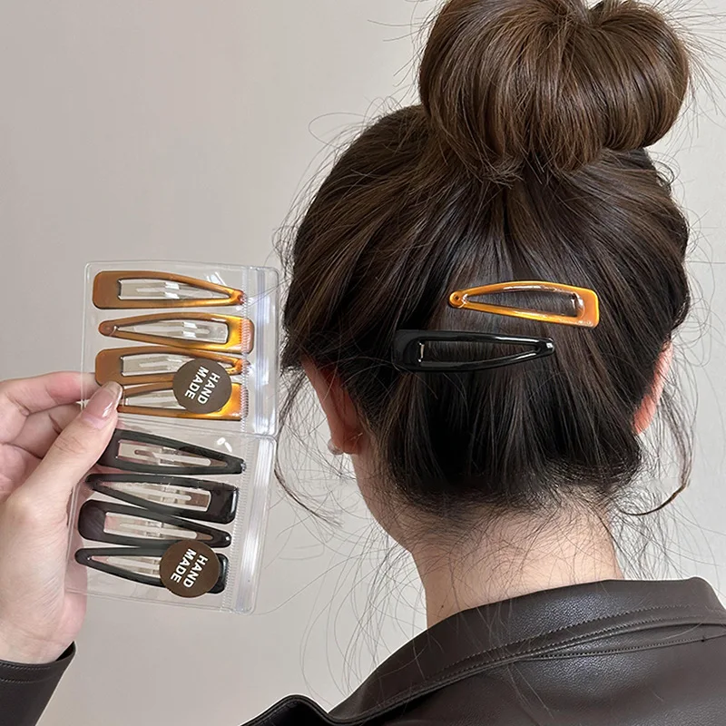 4pcs/bag Coffee Black Bangs Hairpins for Women Girls Korean Style Vintage Oval BB Clip Hair Clips Barrettes Hair Accessories
4pcs/bag Coffee Black Bangs Hairpins for Women Girls Korean Style Vintage Oval BB Clip Hair Clips Barrettes Hair Accessories