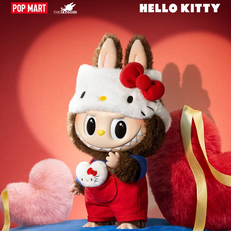 POPMART LABUBU THE MONSTERS x HELLO KITTY Vinyl Plush Doll series Blind Box Guess Bag Desktop Decoration Blind Bag Toys Anime
POPMART LABUBU THE MONSTERS x HELLO KITTY Vinyl Plush Doll series Blind Box Guess Bag Desktop Decoration Blind Bag Toys Anime