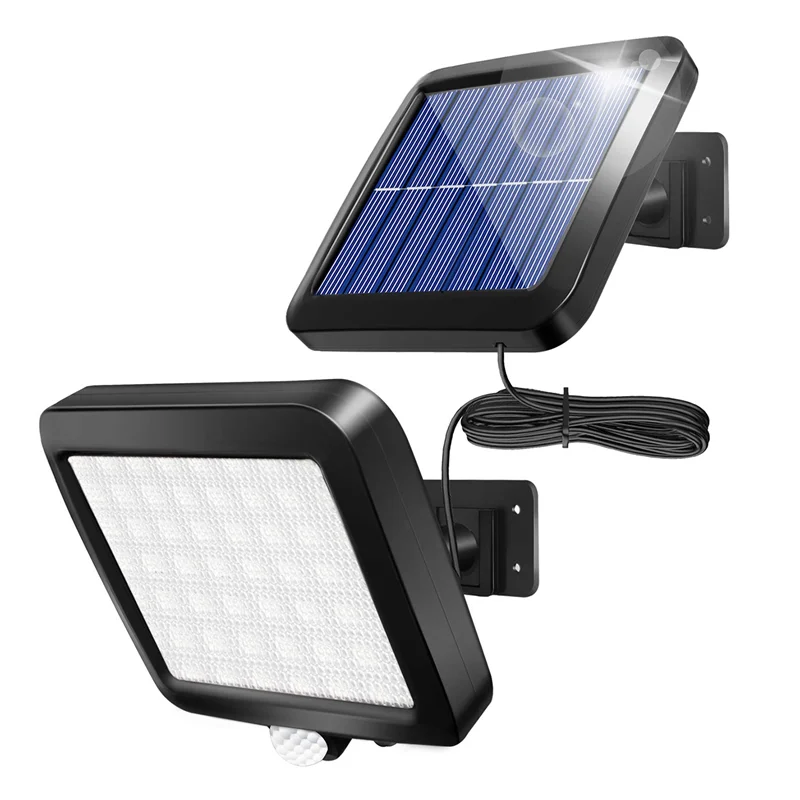 A06T-Solar Power Wall Light Outdoor Motion Sensor Light 56 LED Security Night Light for Garden Garage Driveway Porch
A06T-Solar Power Wall Light Outdoor Motion Sensor Light 56 LED Security Night Light for Garden Garage Driveway Porch