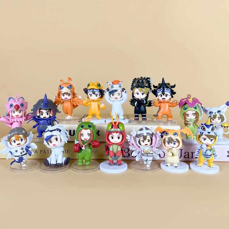 8-16pcs Digital Monster Digimon Characters Taichi Matt Ishida Sora Cosplay Agumon Gabumon Action Figure Anime Figure Model Toys
8-16pcs Digital Monster Digimon Characters Taichi Matt Ishida Sora Cosplay Agumon Gabumon Action Figure Anime Figure Model Toys