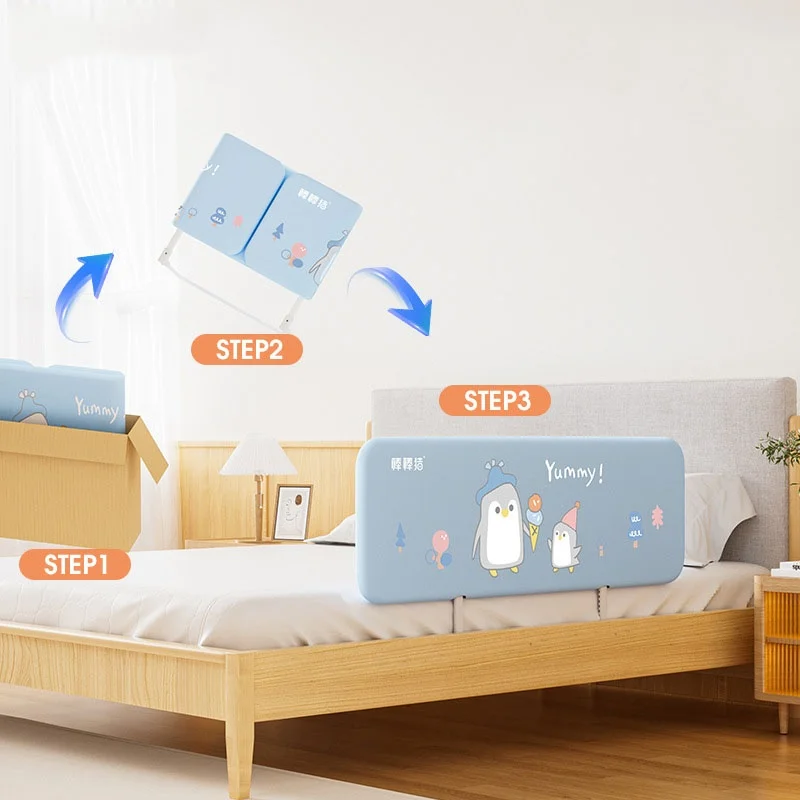 120cm Baby Safety Bed Guardrail Travel Portable Bed Barrier Convenient Rail Kid Anti Falling Foldable Bed Protector(31.4inch) 
120cm Baby Safety Bed Guardrail Travel Portable Bed Barrier Convenient Rail Kid Anti Falling Foldable Bed Protector(31.4inch)