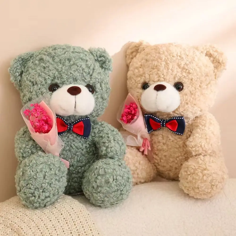 PP Cotton Hug Bouquet Bear Plush Toy Soft Collection Bow Tie Bear Plush Doll Cartoon Comfortable Animal Bear Doll Children Girl
PP Cotton Hug Bouquet Bear Plush Toy Soft Collection Bow Tie Bear Plush Doll Cartoon Comfortable Animal Bear Doll Children Girl